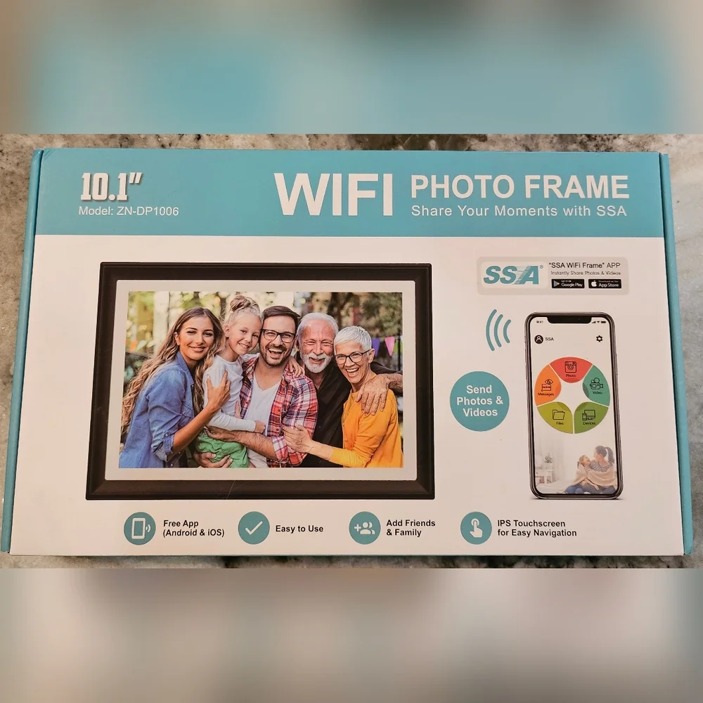 WiFi Photo Frame 10.1